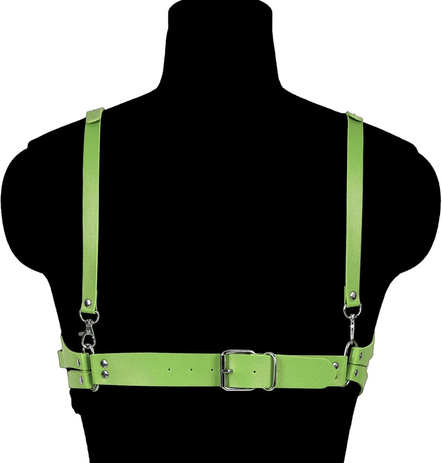 Punk Waist Cage Body Chain Leather Harness Lingerie Body Jewelry Accessories for Women and Girls