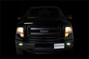 Putco 12003 F150 Luminix High Power LED Fog Lamps with H10 Harness, 1 Pair
