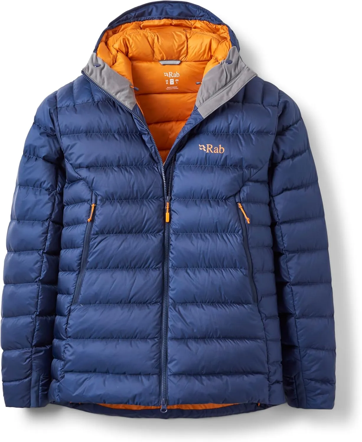 Rab Men's Electron Pro 800-Fill Down Hooded Jacket for Climbing & Mountaineering