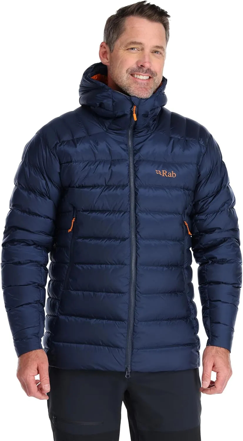 Rab Men's Electron Pro 800-Fill Down Hooded Jacket for Climbing & Mountaineering