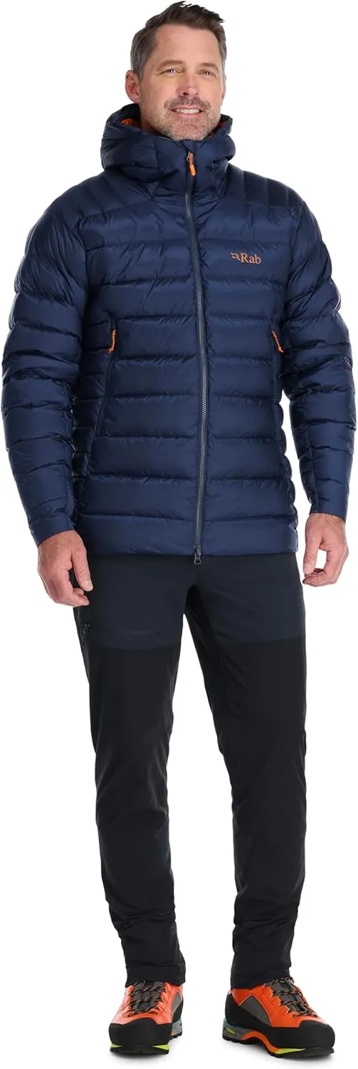 Rab Men's Electron Pro 800-Fill Down Hooded Jacket for Climbing & Mountaineering