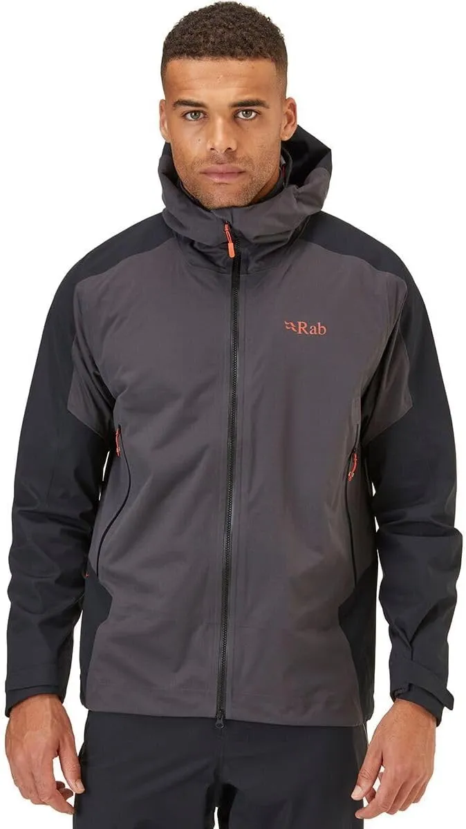 Rab Men's Kinetic Alpine 2.0 Jacket - Waterproof Breathable Coat for Skiing & Mountaineering
