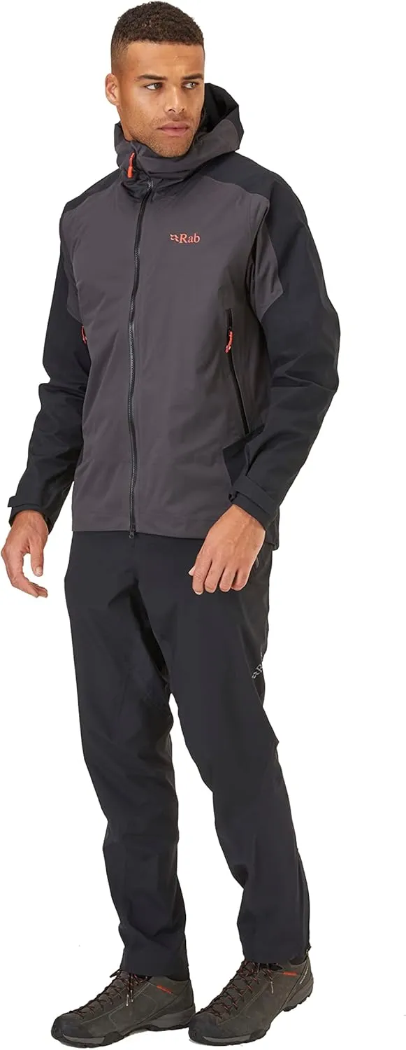 Rab Men's Kinetic Alpine 2.0 Jacket - Waterproof Breathable Coat for Skiing & Mountaineering