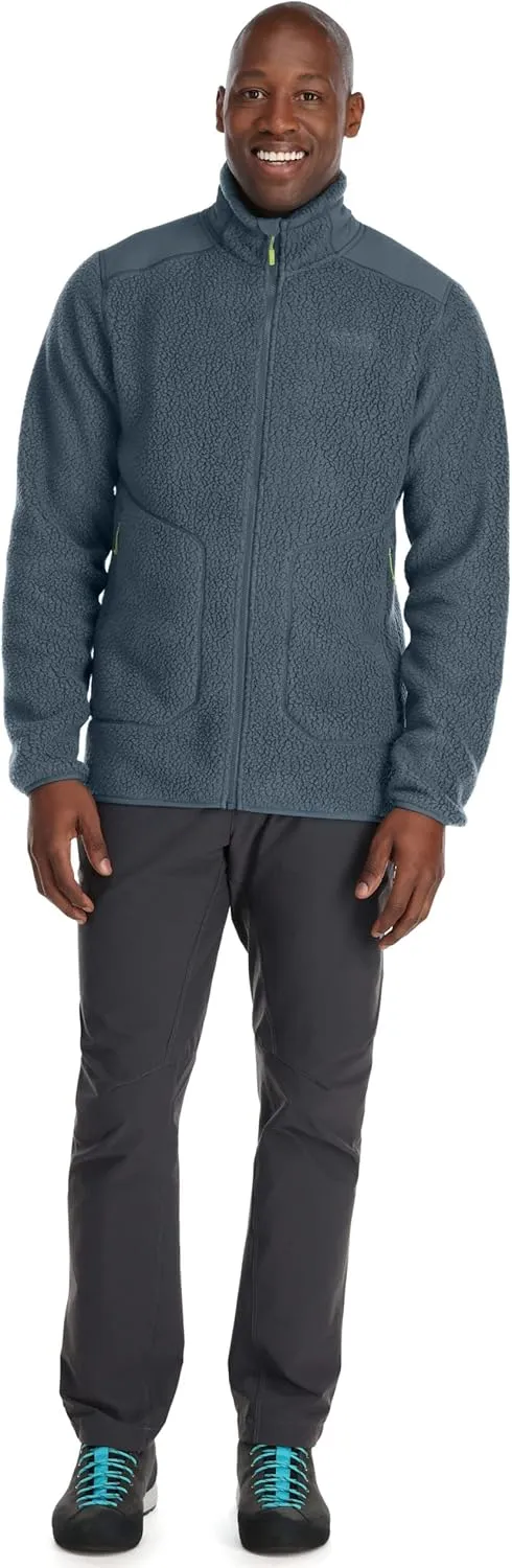 Rab Men's Outpost Lightweight Fleece Jacket for Hiking and Climbing