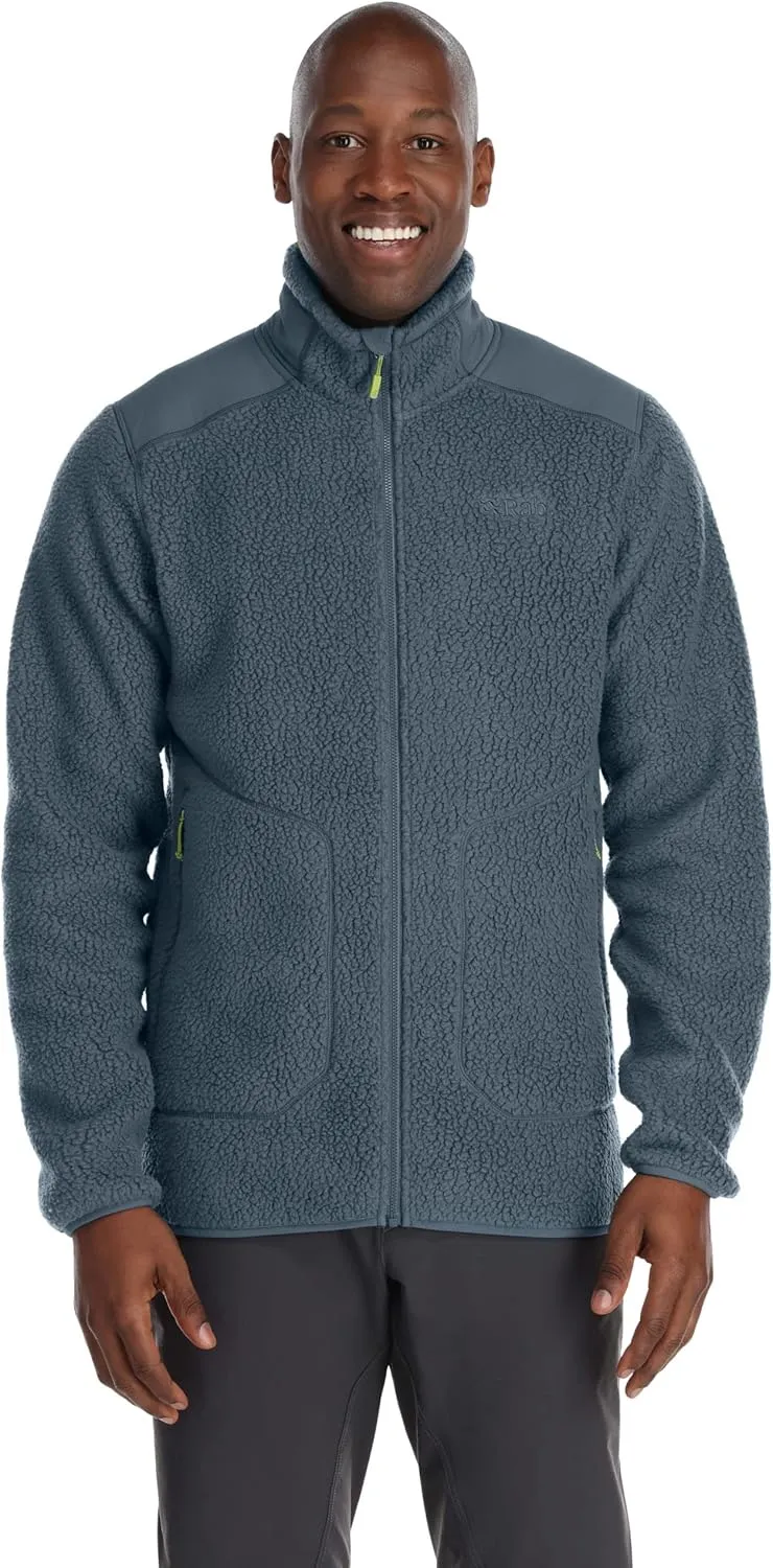 Rab Men's Outpost Lightweight Fleece Jacket for Hiking and Climbing