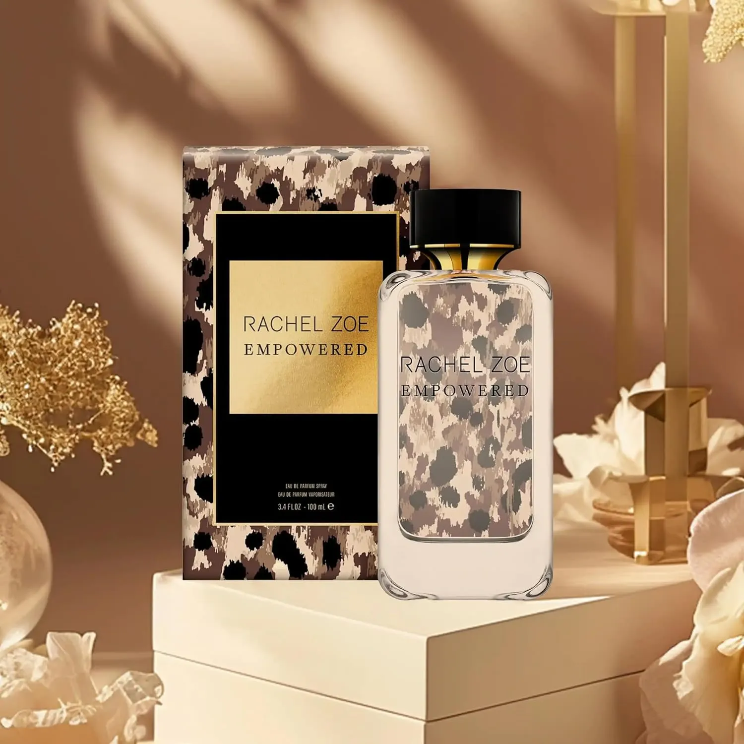 RACHEL ZOE Empowered Eau De Parfum Spray - Vanilla Perfume Body Spray for Women - Jasmine, Coconut, Vanilla Notes - Designer Womens Perfume - 3.4 oz