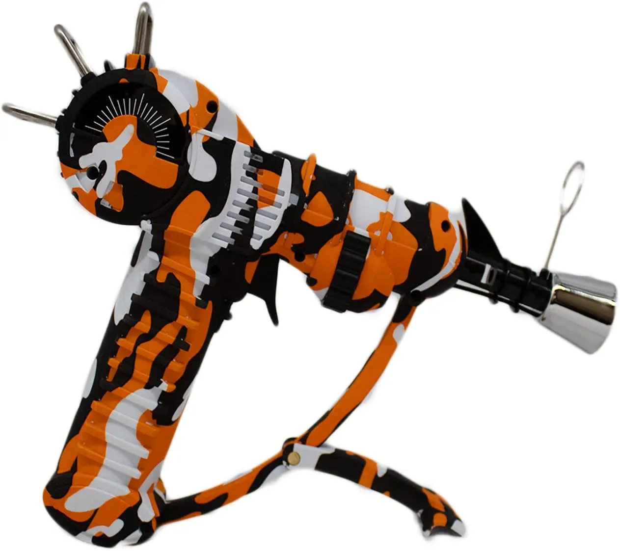 Raygun Torch Lighter, with Adjustable Flame and Safety Lock (Camo Orange)