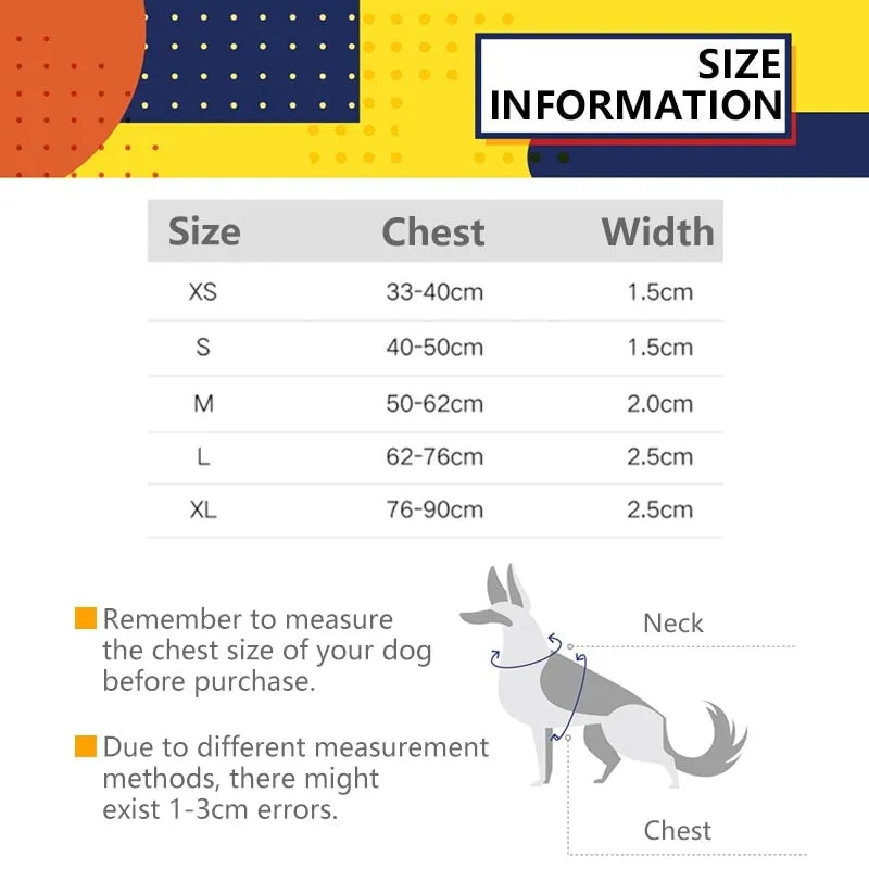 Reflective Soft Dog Harness Vest