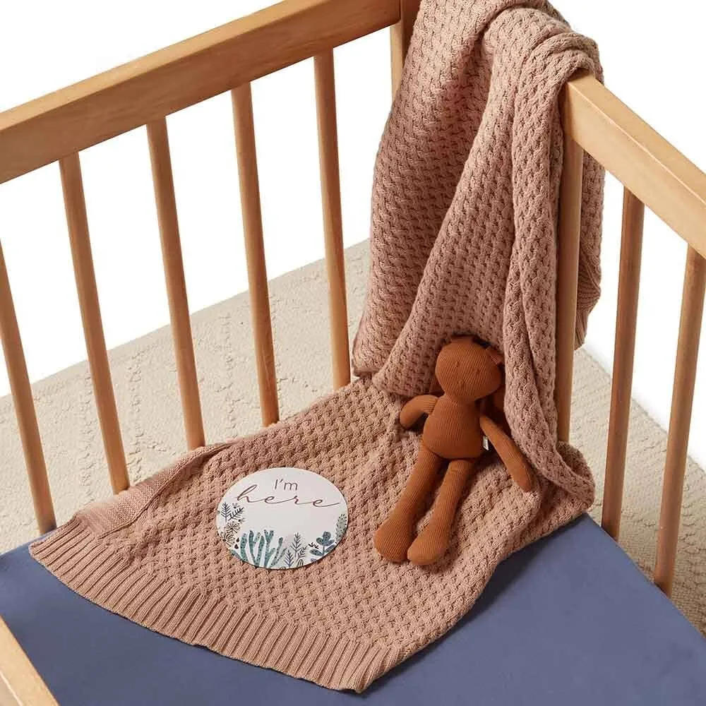 Reign Fitted Cot Sheet