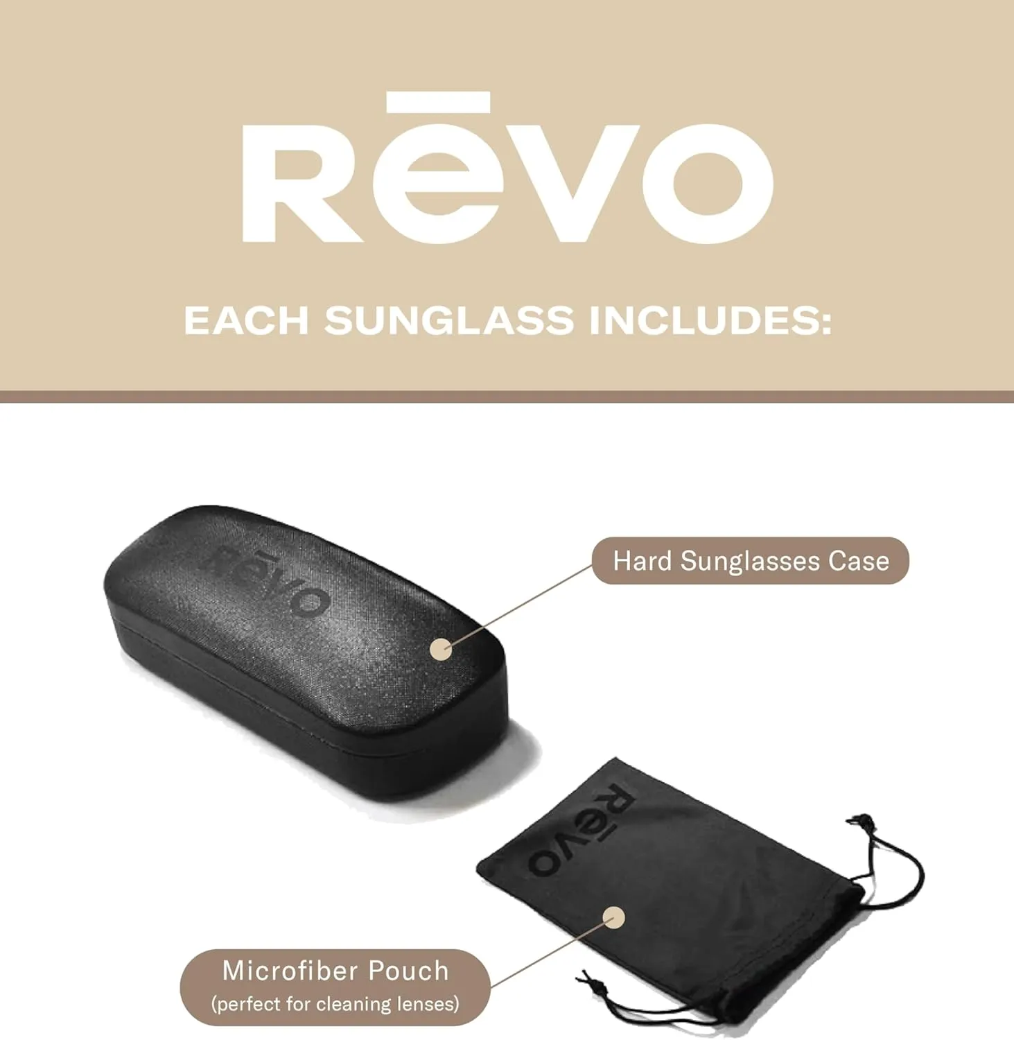 Revo Sunglasses Harness: Polarized Lens with Rectangle Sport Wrap Frame