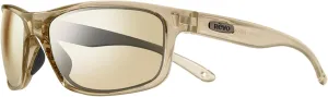 Revo Sunglasses Harness: Polarized Lens with Rectangle Sport Wrap Frame