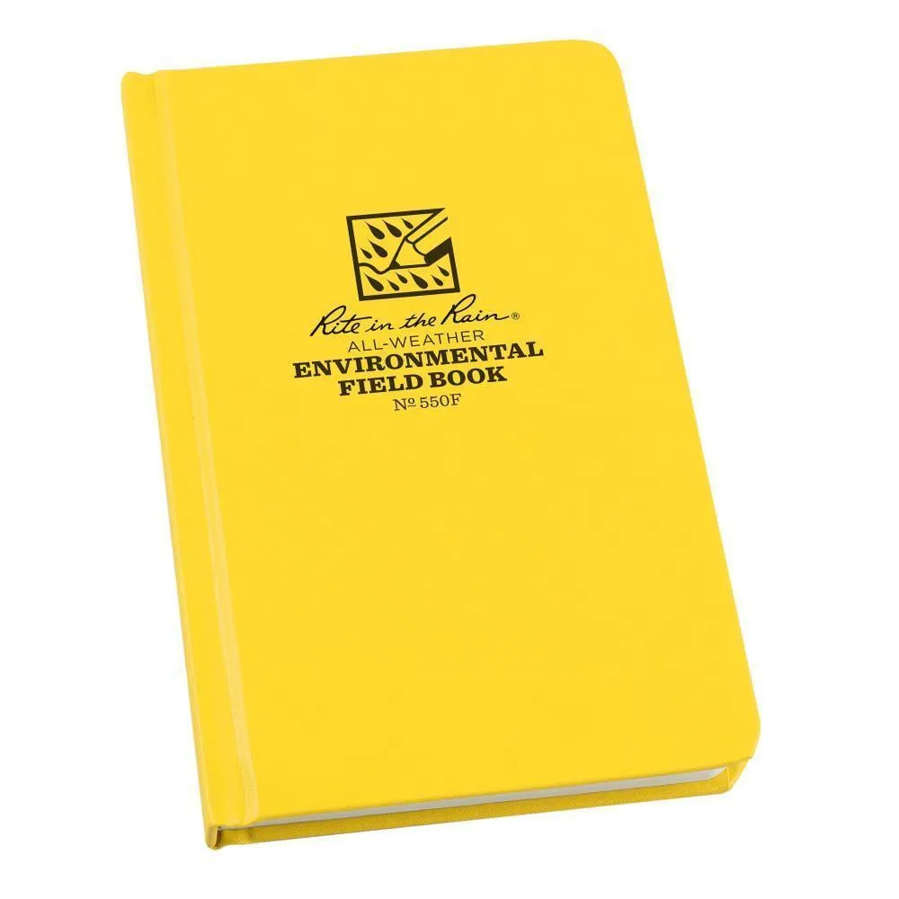 Rite in the Rain 550F, All-weather Environmental Fabrikoid Field Book, 120mm x 190mm