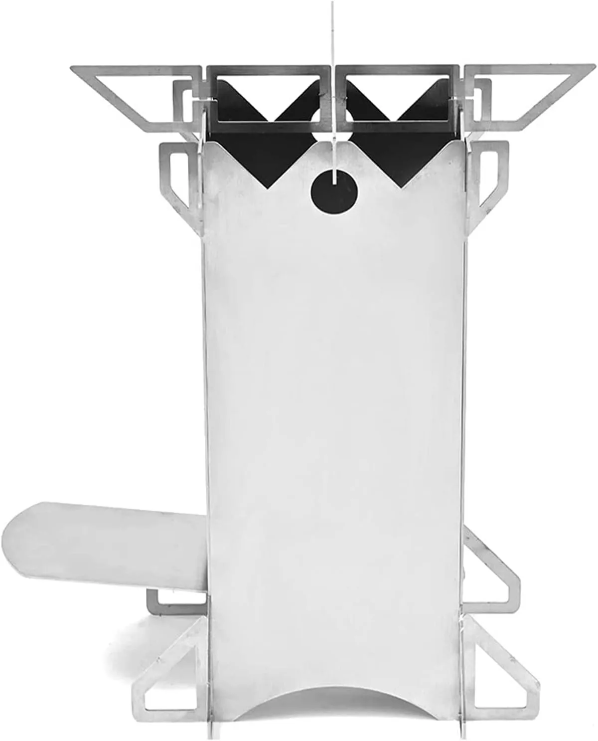 Rocket Stove Wood Burning Stove Premium Camping Stove for Backpacking, Hiking, RV and Survival - Barrel Stove Kit