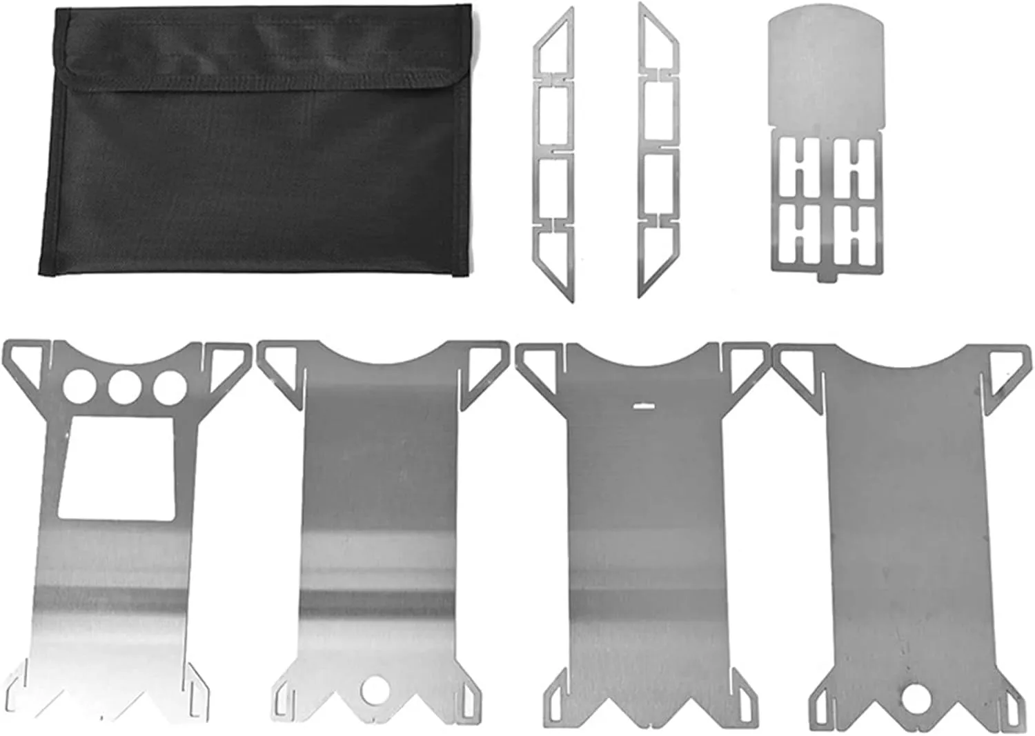 Rocket Stove Wood Burning Stove Premium Camping Stove for Backpacking, Hiking, RV and Survival - Barrel Stove Kit