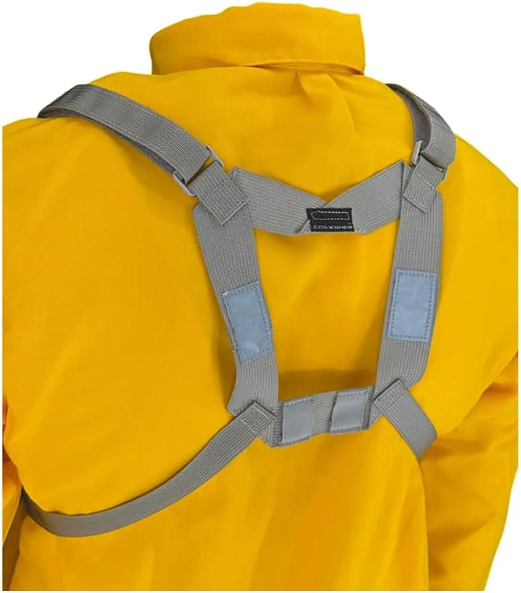 RP-1 Scout Radio Chest Harness for 2 Way Radio & Electronics | Search and Rescue, Ski Patrol, Emergency Response - Desert Tan