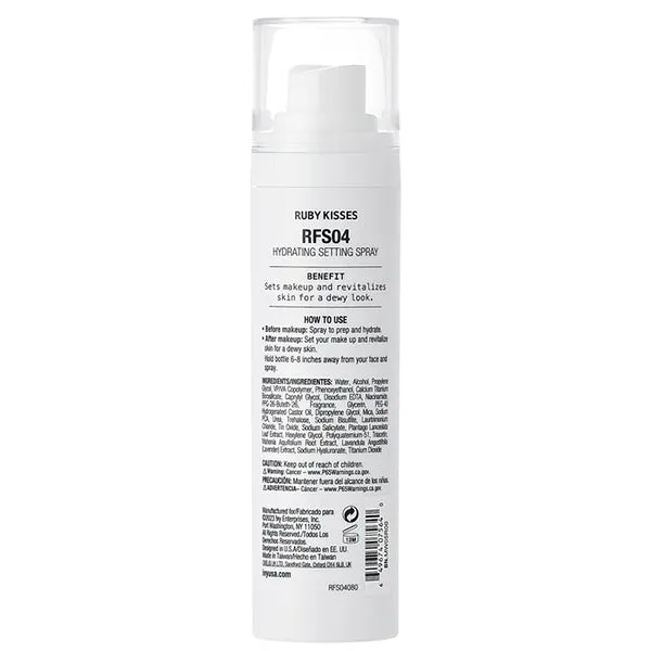 Ruby Kisses RFS04 Dewy Hydrating Setting Spray 1.76oz