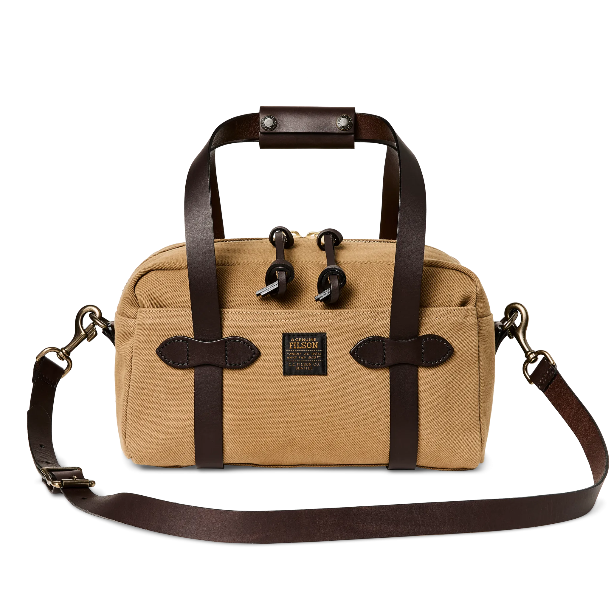 Rugged Twill Xs Compact Duffle Bag - Tan