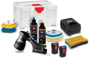 RUPES iBRID MINI polisher kit BETA 1-HLR75 1-Charger 2-Battery Pack- Consumable