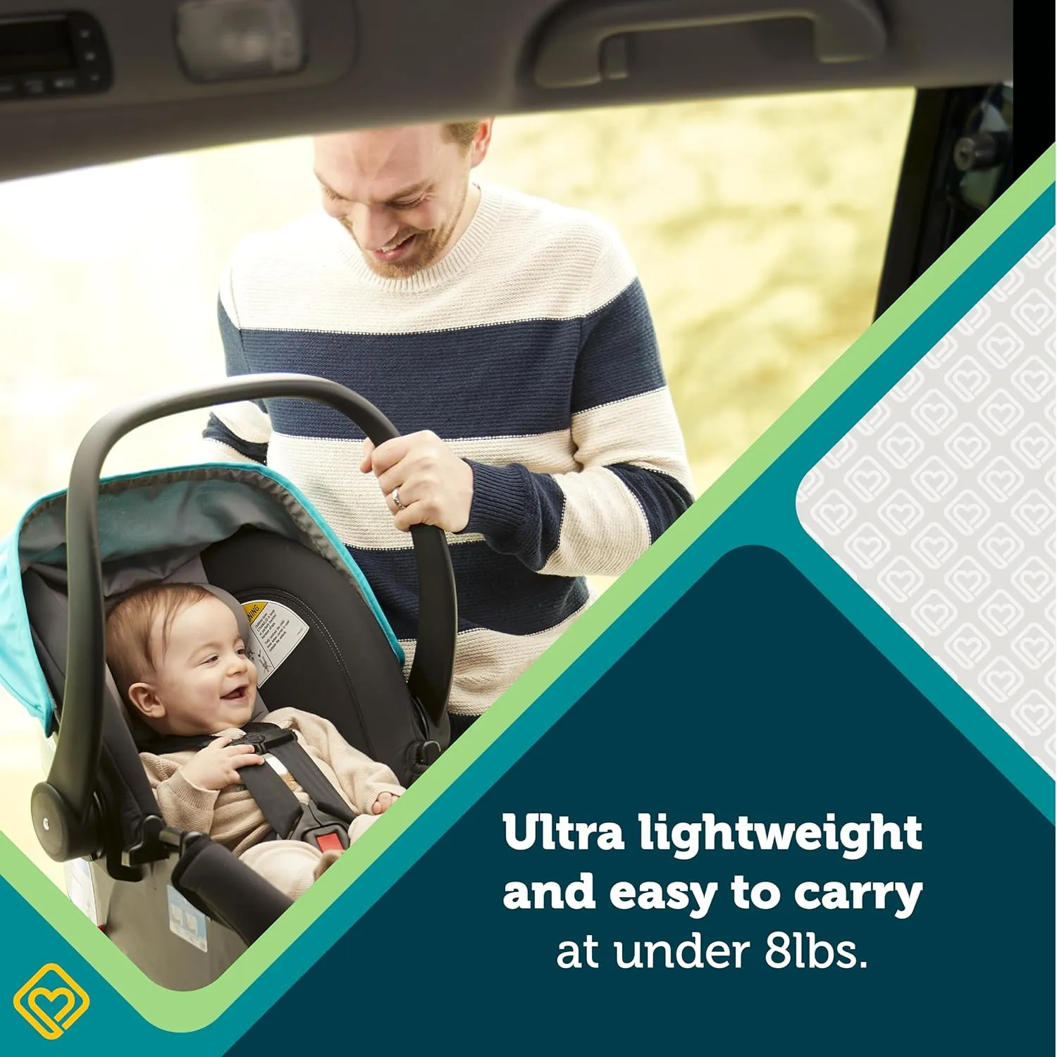 Safety 1st OnBoard FLX Infant Car Seat, Wisteria Lane 2
