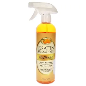 SATIN SMOOTH Remove It Surface Wax Cleaner – Citrus-Scented Spray Wax Remover for Warmers & Surfaces, 16 fl oz