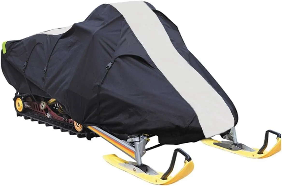 SBU 600D Snowmobile Travel and Storage Cover Compatible for 2014-2016 Model Year Arctic Cat ZR 7000 Limited 129 Sleds. Slush and Mud Protection