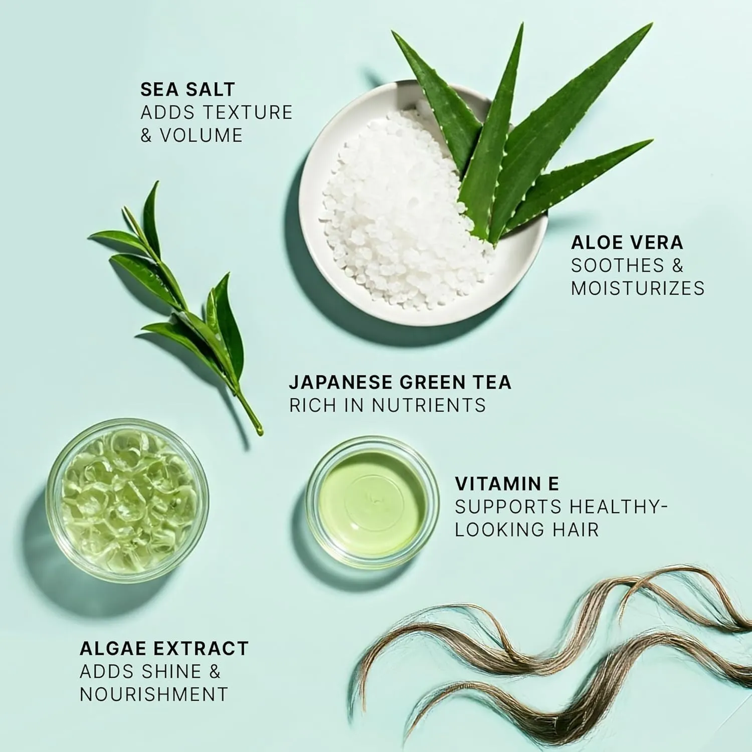 Sea Salt Spray for Hair - Texture Hair Spray for Men & Women, Seasalt Water for Beach Waves