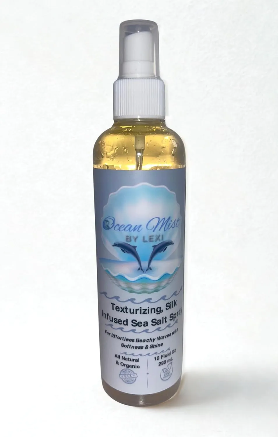 Sea Salt Spray for Hair Women & Men | Texturizing Mist for Beach Waves & Volume | Natural Hair Thickening Spray with Silk, Aloe Vera & Jojoba Oil | Clean Beauty Hair Products | 10 Fl Oz