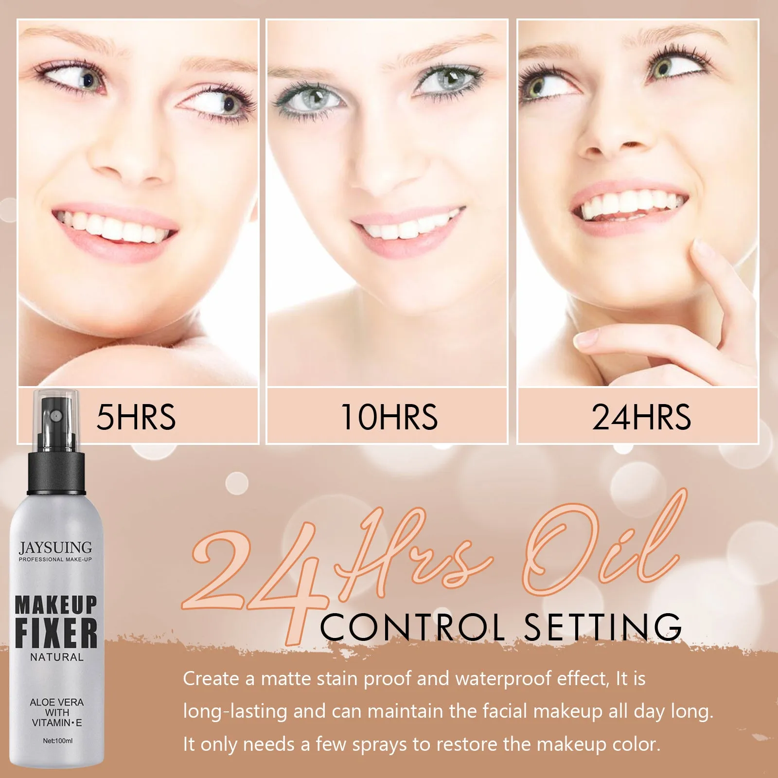 Setting Spray - Waterproof Long-lasting Non-smudging