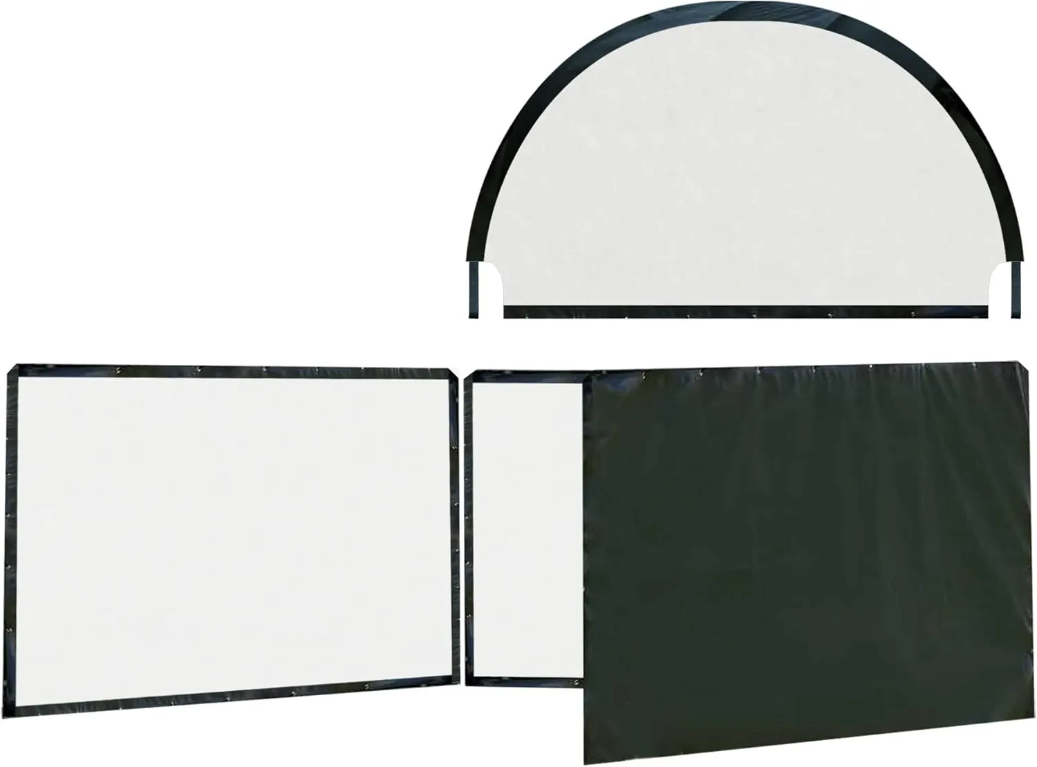 ShelterLogic 10' x 10' Enclosure Kit for Outdoor Corral Shelter Cover (Corral Frame and Panels, Top Cover NOT Included) Green