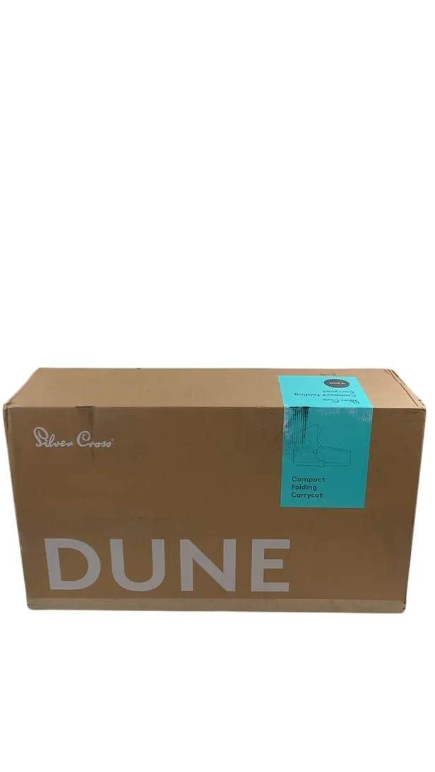 Silver Cross Dune Compact Folding Carrycot, Glacier