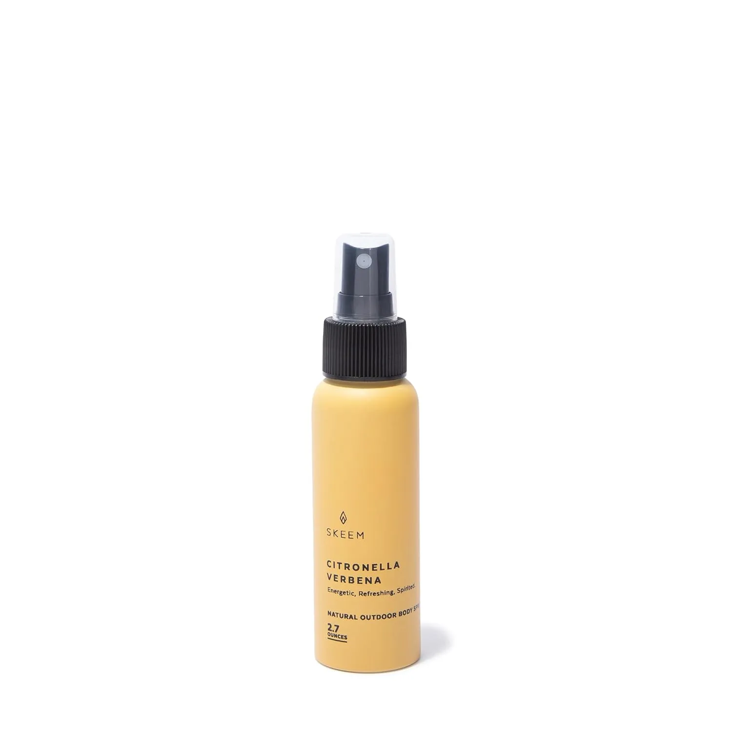 Skeem Aura Citronella Travel Body Spray 2.7 oz, Verbena - Easy To Use Portable Spray, Family Friendly