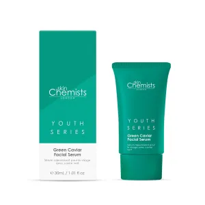 Skin Chemists Green Caviar Anti-Aging Face Serum with Hyaluronic Acid, 1 fl oz