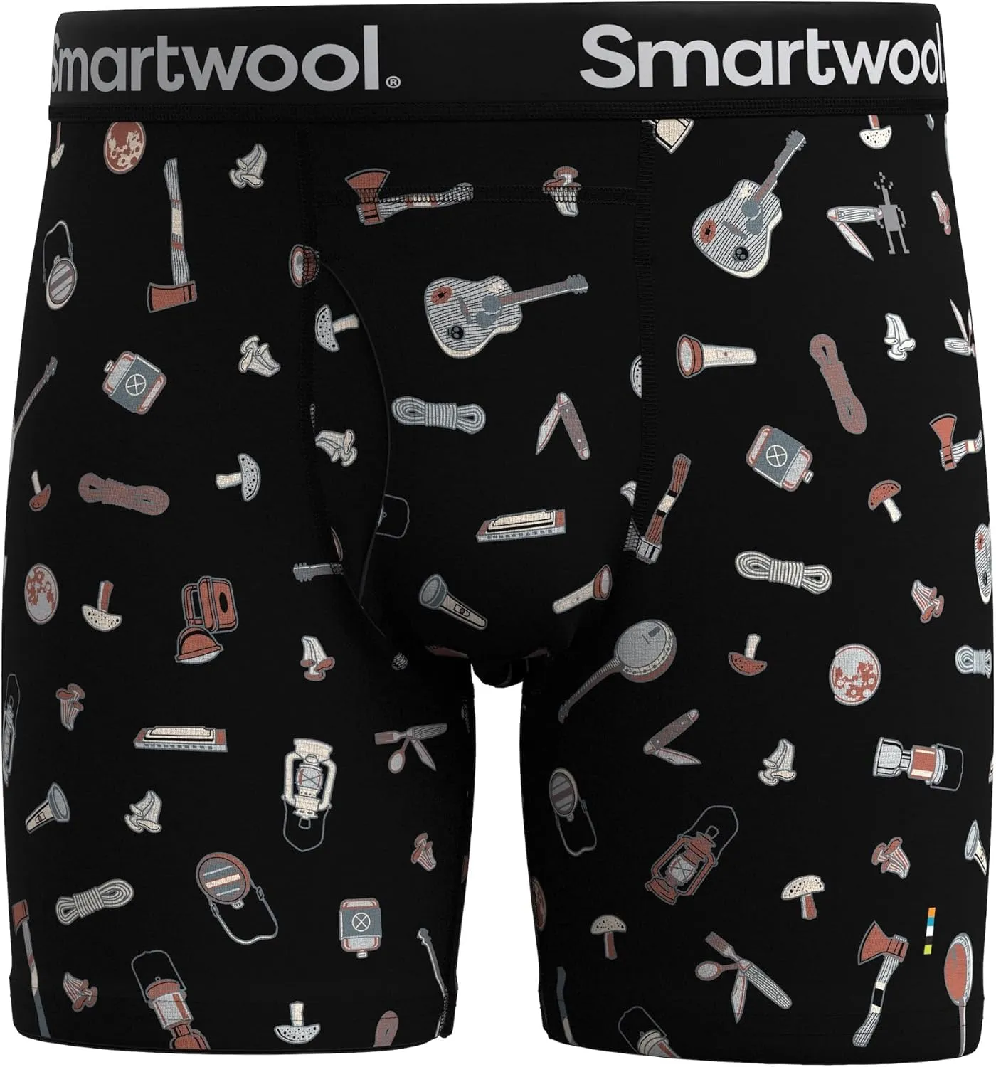 Smartwool Men's Merino Print Boxer Brief Boxed