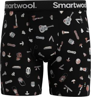 Smartwool Men's Merino Print Boxer Brief Boxed
