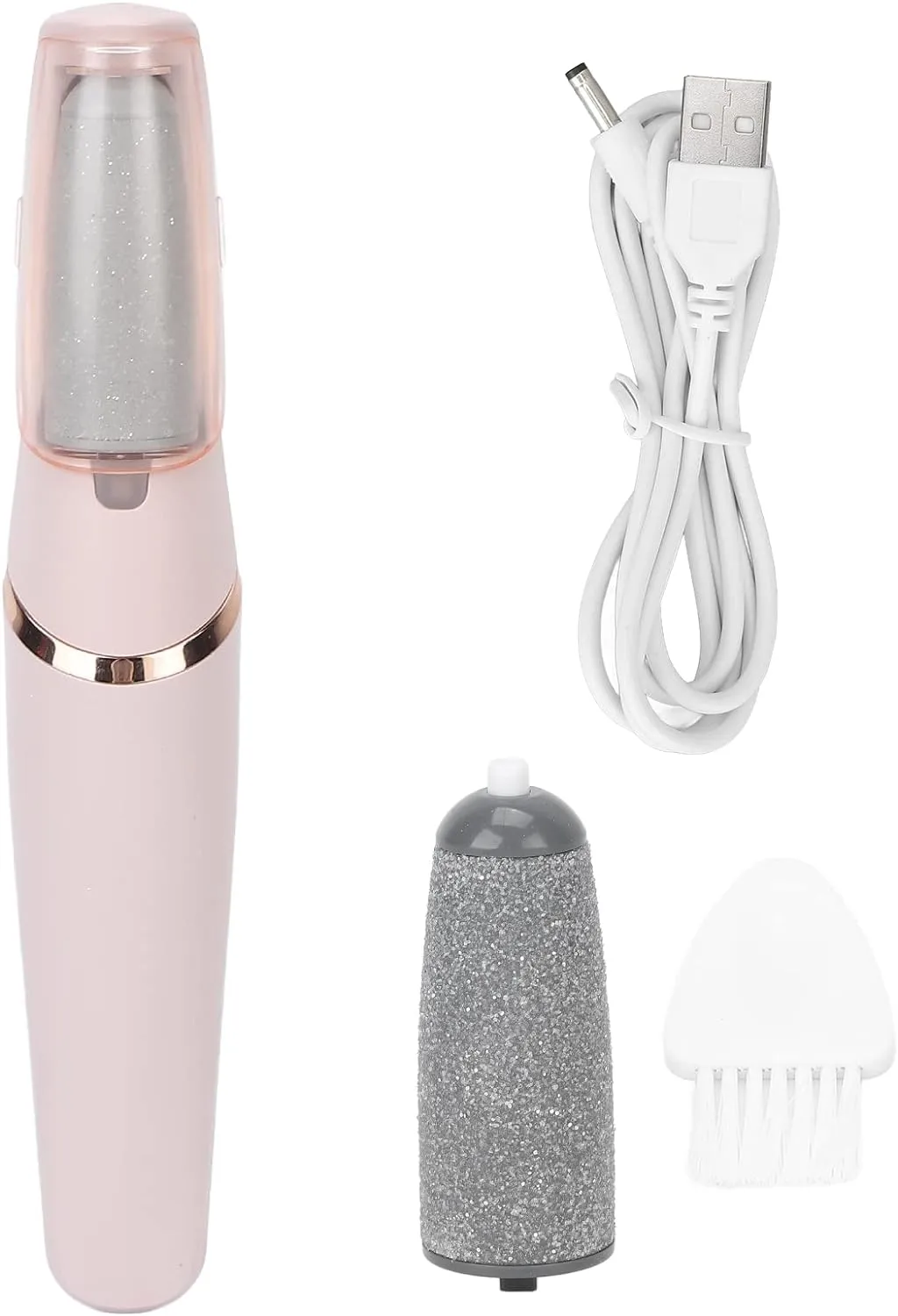 Smooth Pedicure Wand, Electric Callus Remover for Feet, Rechargeable Pedicure Tools Foot Care Kit, Pedicure Tools, Pedicure Tools Kit, Feet Care, Removes Dry Skin for Smoother Feet