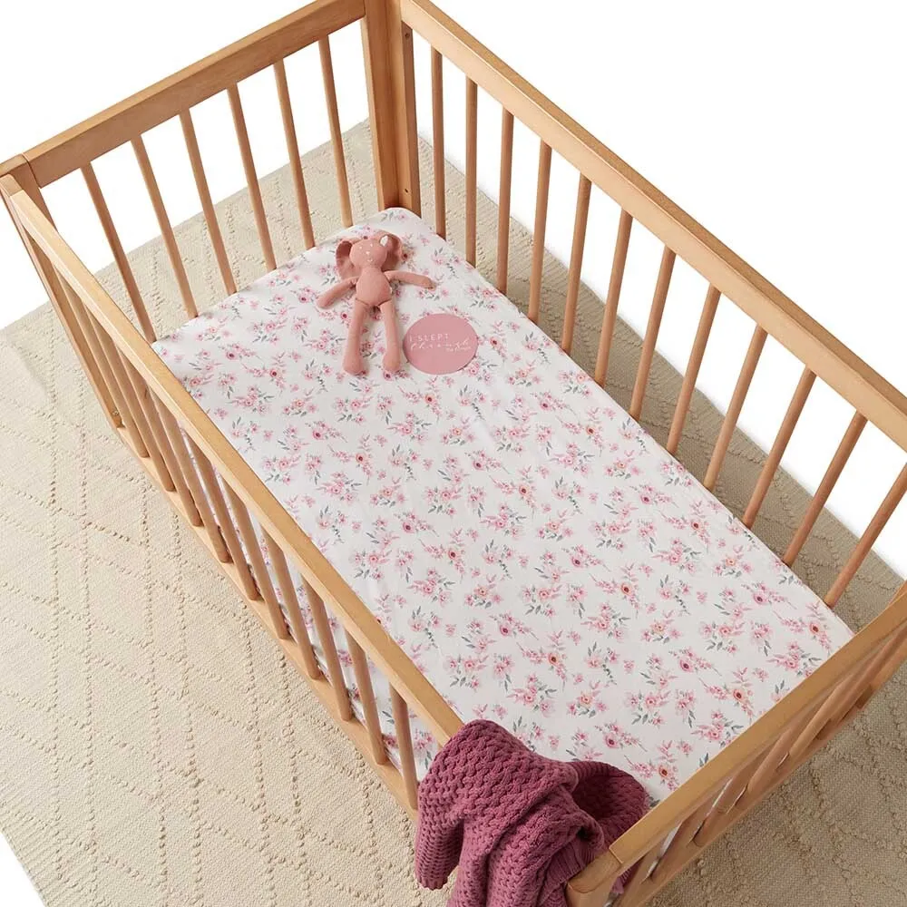 Snuggle Hunny Camille Cot Sheet