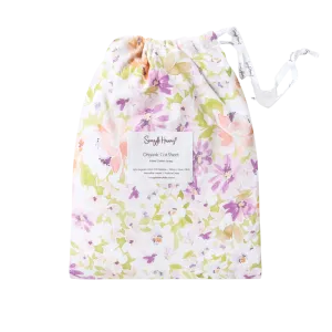 SNUGGLE HUNNY ISLA ORGANIC FITTED COT SHEET