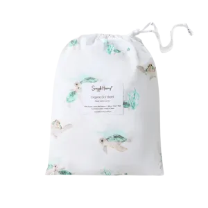 SNUGGLE HUNNY TURTLE FITTED COT SHEET