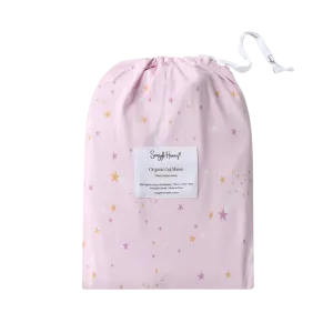 SNUGGLY HUNNY TWINKLE  FITTED COT SHEET