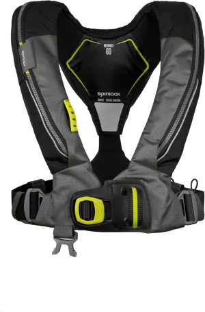 Spinlock Deckvest Lifejacket Harness 6D 170N (Black, Non-HRS)