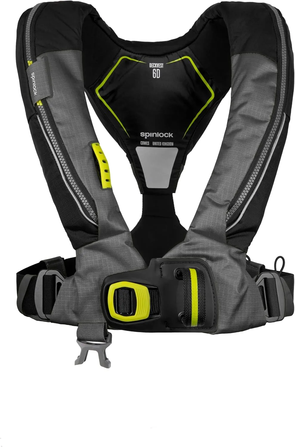 Spinlock Deckvest Lifejacket Harness 6D 170N (Black, Non-HRS)
