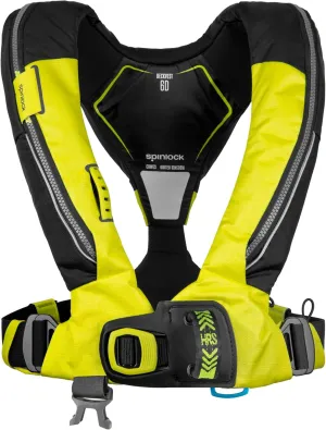 Spinlock Deckvest Lifejacket Harness 6D 170N (Yellow, HRS)