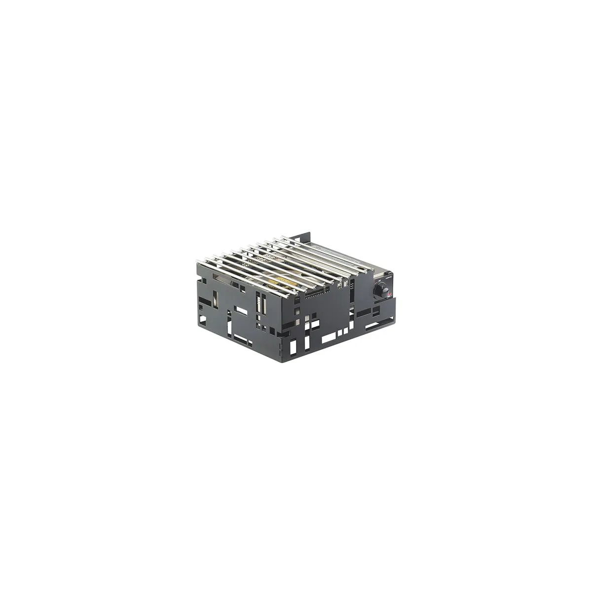 Squared Black Butane Stove Frames 330x279x152mm