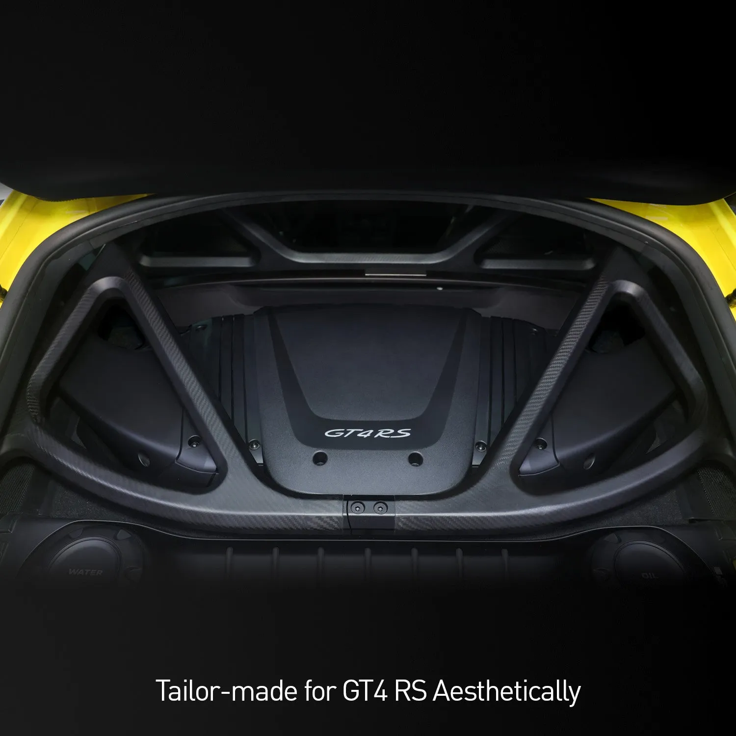 SR GT4 RS DRY CARBON FIBER ROLL CAGE & HARNESS BAR - FIA 253 COMPLIANT [PORSCHE 718/GT4/RS]