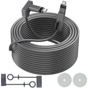 Starlink Gen 2 Cable, 164FT/50M Starlink Extension Cable for Starlink Actuated Gen 2, Starlink Cable Extension for Starlink Internet Kit Satellite -Waterproof