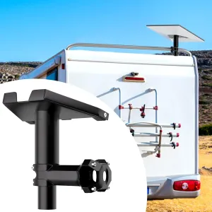 Starlink Gen 3 RV & Ladder Mount Kit - Compatible with Starlink V3 Dish, Includes Pipe Adapter for Horizontal Pipes 1.1’’-1.3’’, Secure Pole & Clamp Installation for RV, Roof, or Wall