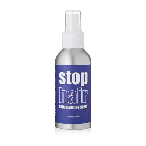 Stop Hair - Natural Hair Growth Inhibitor Spray Bikini Zone Body Face Hair Reduction Permanent Hair Removal Remover 4.4 fl. oz. (120 ml)