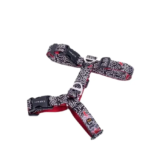 Stylish Adjustable Nylon Dog Harness