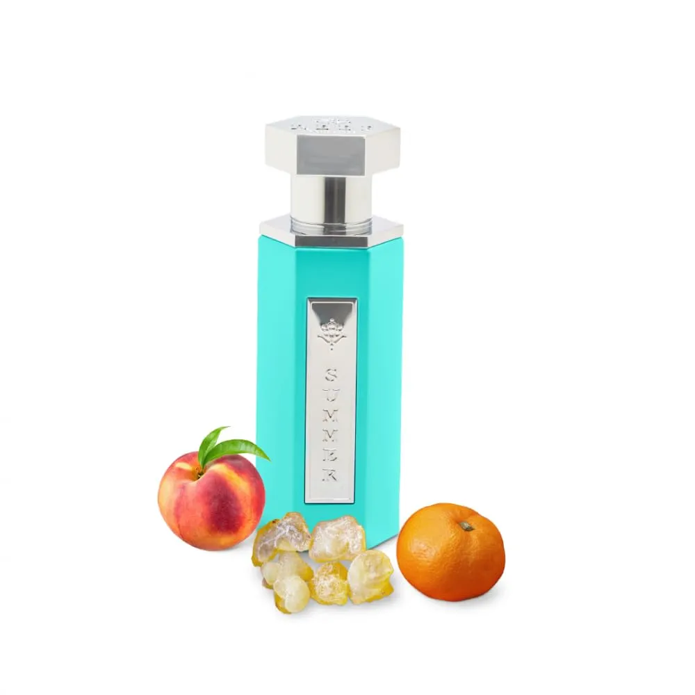 Summer Sunset Collection, Summer Tiffany EDP Spray, Long Lasting, Luxury Perfumes, Elegant Packaging (3.4OZ, Summer Tiffany)