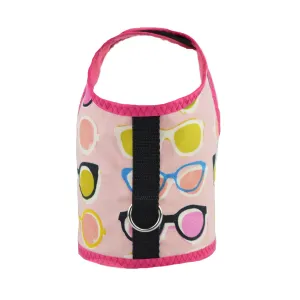 Sunglasses Print Dog Vest Harness